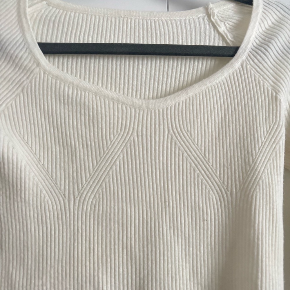 3/$45 Sweetheart Ribbed Sweater - Picture 4 of 8